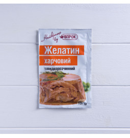 Желатин харчовий швидкорозчинний, 15g - Торгівельна марка «ВПРОК»
