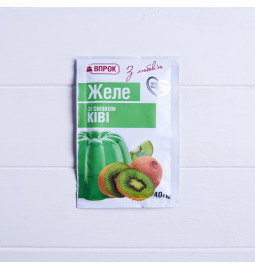 Желе киви на желатине, 40g - Торговая марка «ВПРОК»