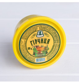 Гірчиця «Ароматна», 100g - Торговельна марка Жирновъ