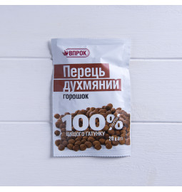 Перець духмяний горошок 100% вищого гатунку, 20g - Торгівельна марка «ВПРОК»