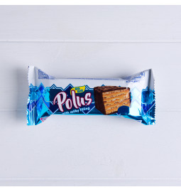 Торт вафельний глазурований «Згущене молоко», 60g - Торгова марка «Polus»