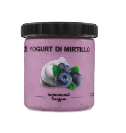 Морозиво «Йогурт чорничний» YOGURT DI MIRTILLO №23 ТМ La Gelateria Italiana 350г