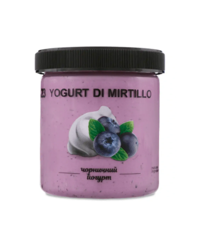 Мороженое «Йогурт черничный» YOGURT DI MIRTILLO №23 ТМ La Gelateria Italiana 350г