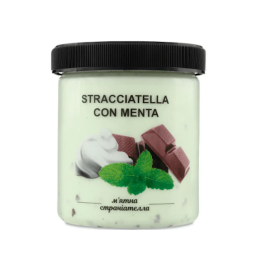 Мороженое «Мятная страчиателла» STRACCIATELLA CON MENTA №18 ТМ La Gelateria Italiana 330г