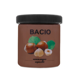 Морозиво «Шоколадне-горіхове» BACIO (ПОЦІЛУНОК) №15 ТМ La gelateria Italiana 380г