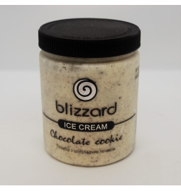 Мороженое пломбир с ШОКОЛАДНЫМ ПЕЧЕНЬЕМ (Рецепт 5) 500 мл (ml) - Торговая Марка Blizzard