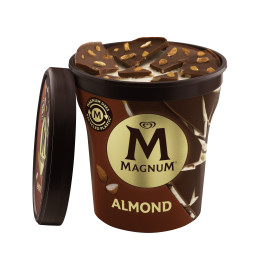 Морозиво "Magnum pint Almond" 440мл/297 г.