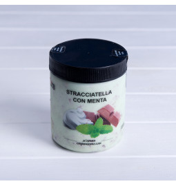 Морозиво «М'ятна страчіателла» STRACCIATELLA CON MENTA №18 ТМ La Gelateria Italiana 330г