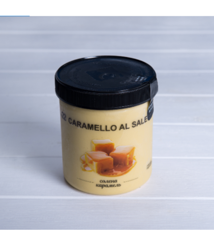 Морозиво «Солена карамель» CARAMELLO AL SALE №22 ТМ La Gelateria Italiana 330г