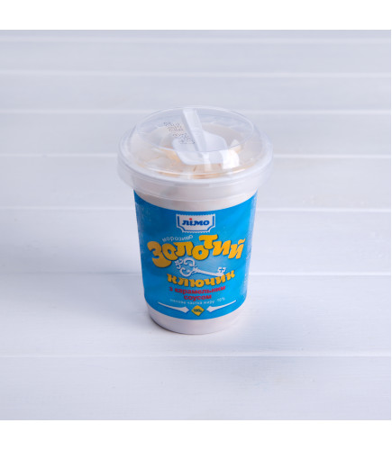 Мороженое «Золотой ключик» с карамельным соусом, 10% в 100g (г) - Торговая марка «Лимо»