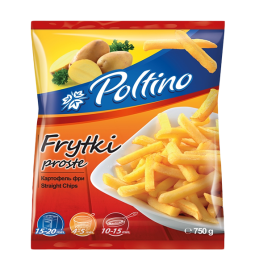 Картопля фрі швидкозаморожена 750 g - Торгова Марка "Poltino"