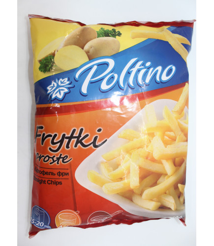 Картопля фрі швидкозаморожена 750 g - Торгова Марка "Poltino"