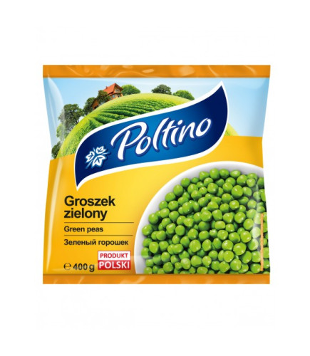 Горошок зелений 400g - Poltino Овочі