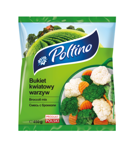 Смесь с брокколи 450g - Poltino Смеси овощей