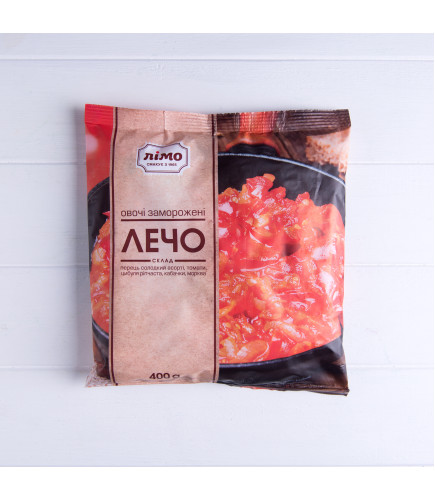 Овощи быстрозамороженные – Смесь «Лечо», 400g - Торговая марка «Лимо»